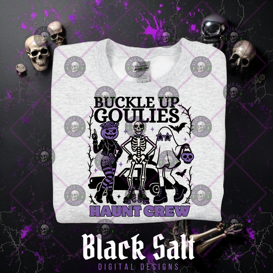 BUCKLE UP GHOULIES HAUNT CREW INSTANT DOWNLOAD