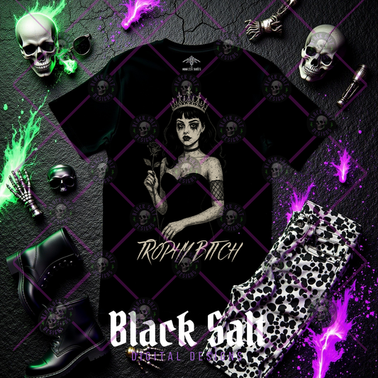 *SEMI EXCLUSIVE*TROPHY BITCH*BLACK FABRIC ONLY DIGITAL DOWNLOAD