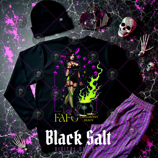 FAFO Witch & Cauldron DIGITAL DOWNLOAD